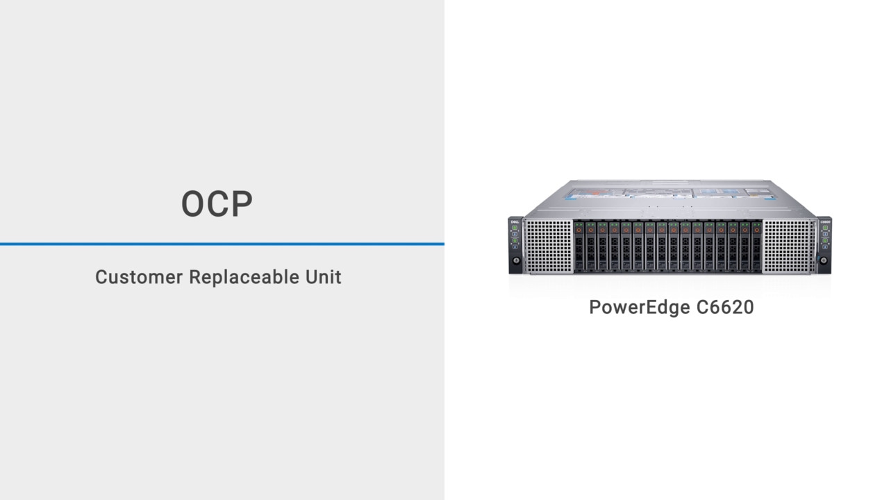 How to Replace the OCP in a PowerEdge C6620