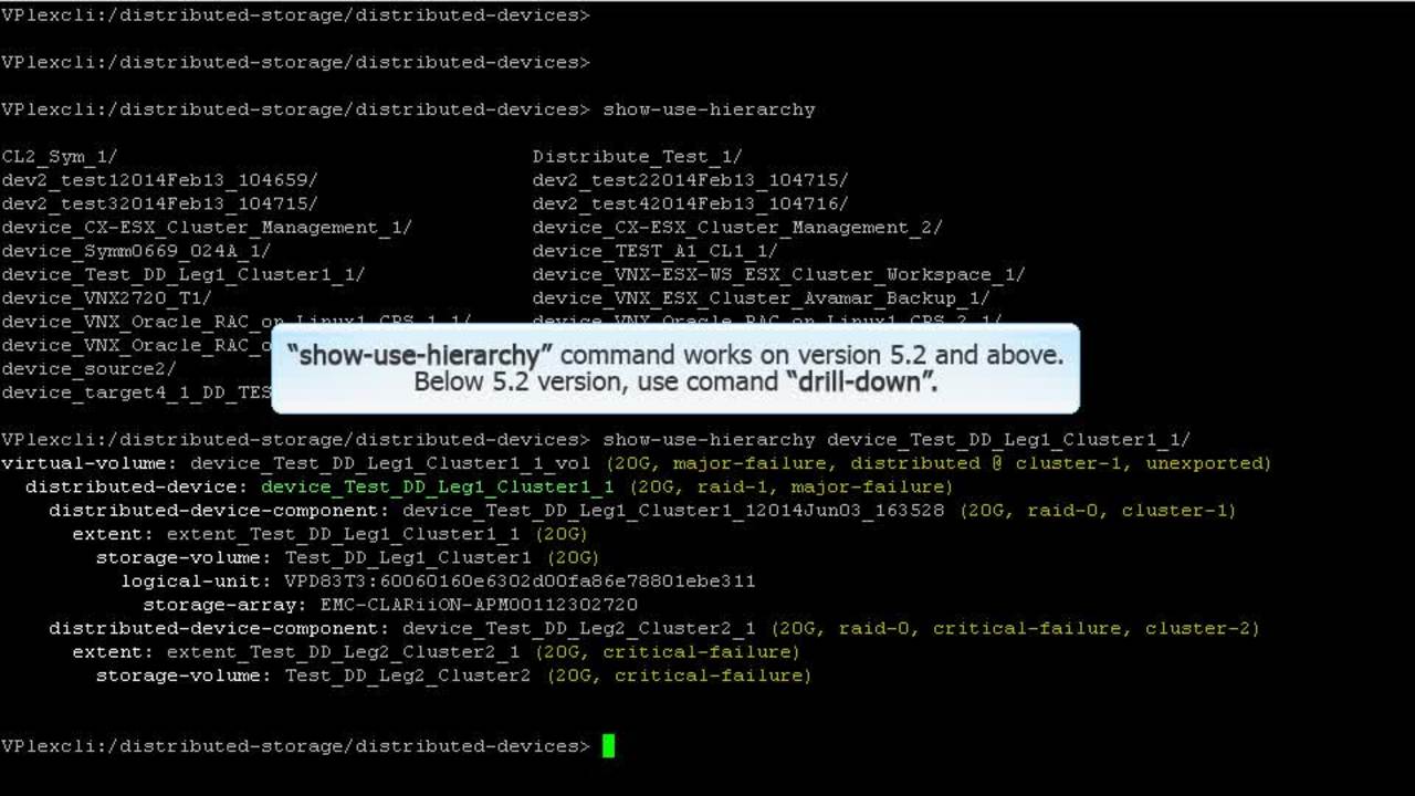 How To remove faulty leg from a distributed device