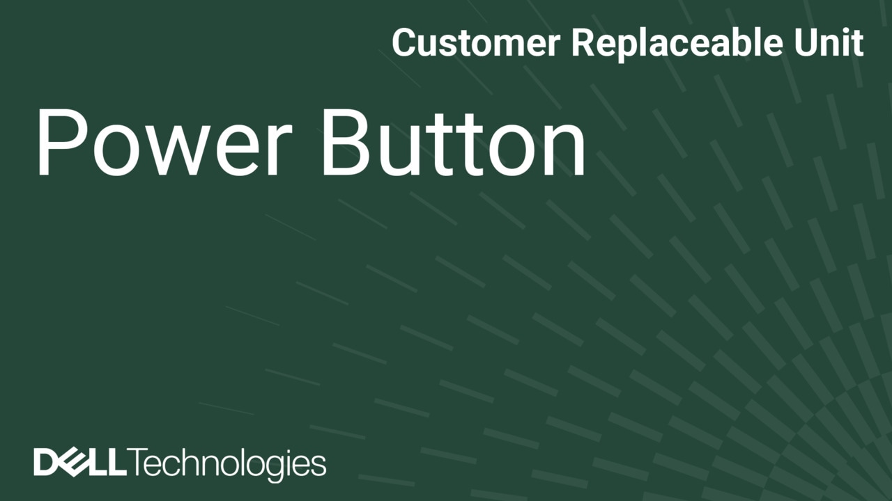 How to Replace the Power Button on Inspiron 3030 Tower Desktop and Vostro 3030 Tower Desktop