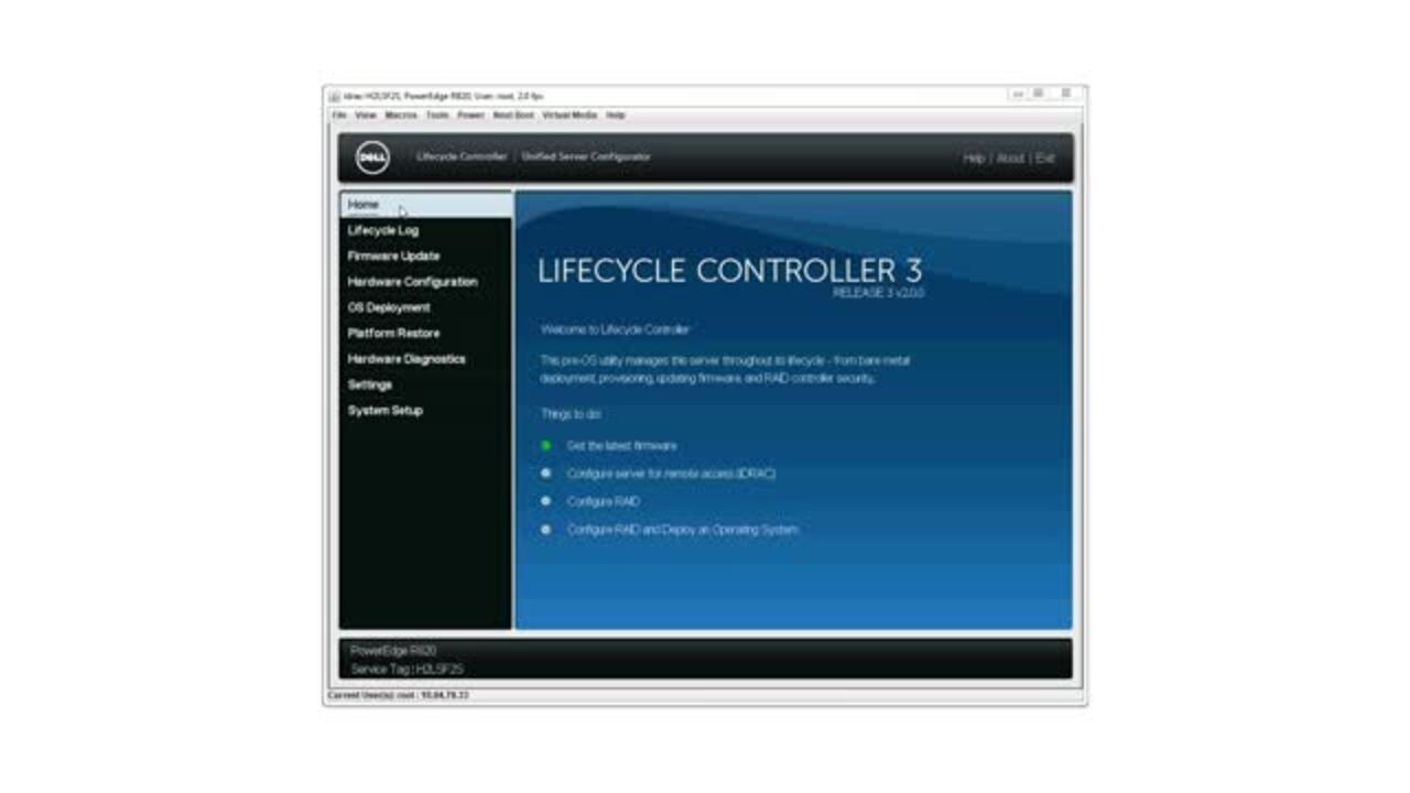 Tutorial on Dell Lifecycle Controller: RAID Configuration
