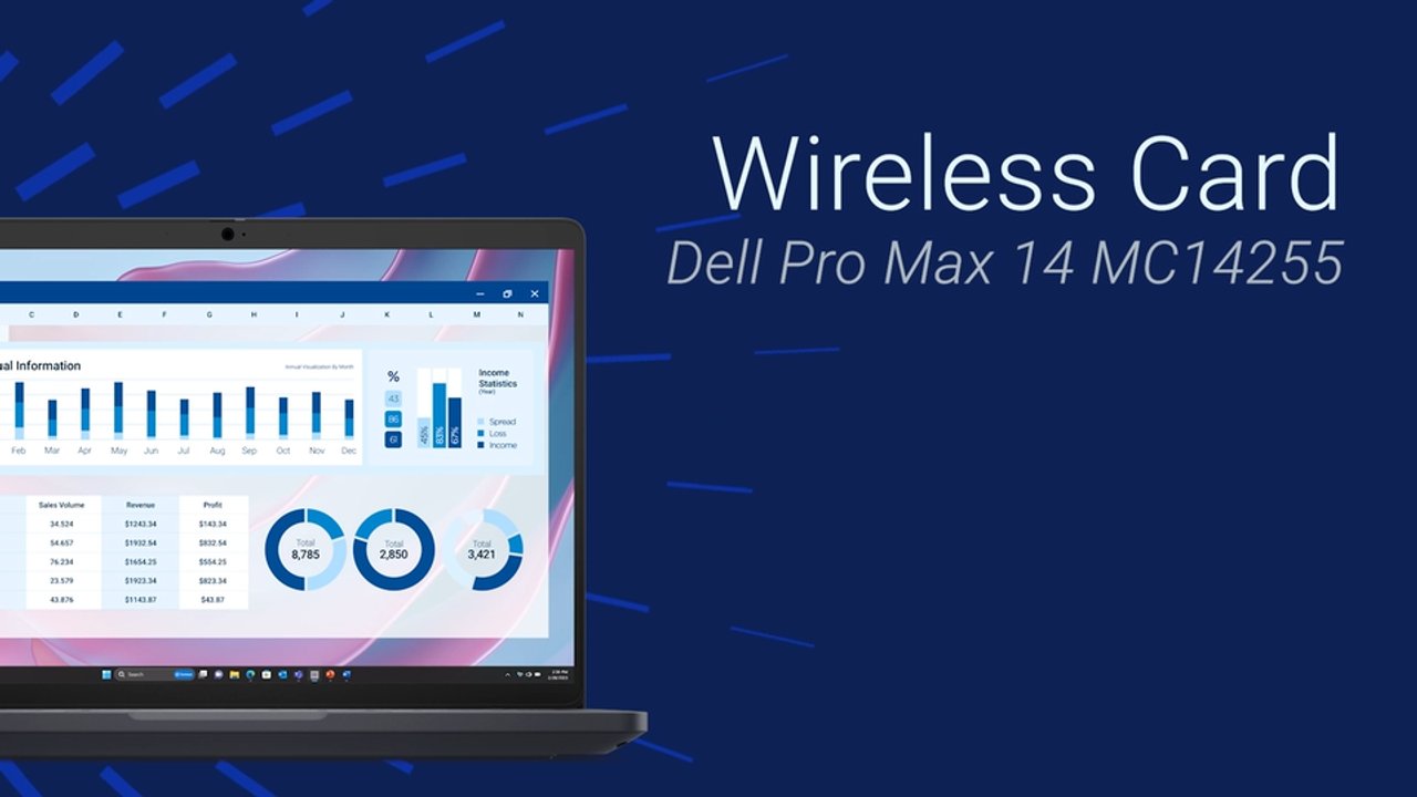How to Replace the WLAN on Dell Pro Max 14 MC14255