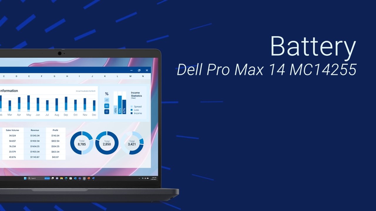 Slik bytter du batteriet på Dell Pro Max 14 MC14255