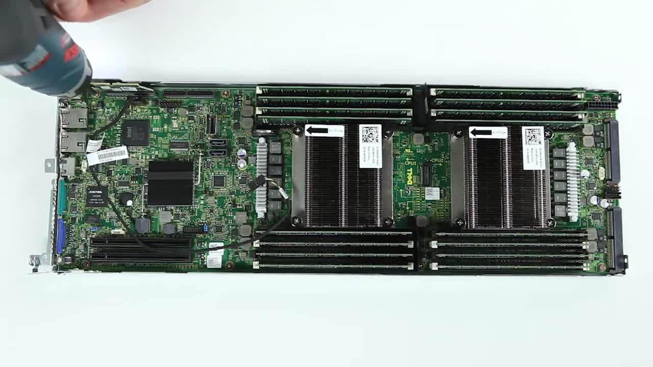 How to Remove the System Board for PowerEdge C6220