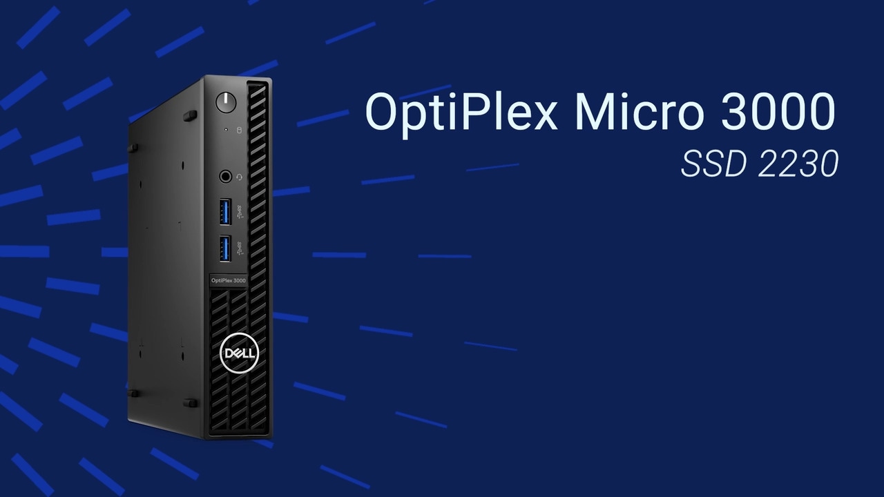 How to Replace the SSD 2230 on OptiPlex 3000 Micro