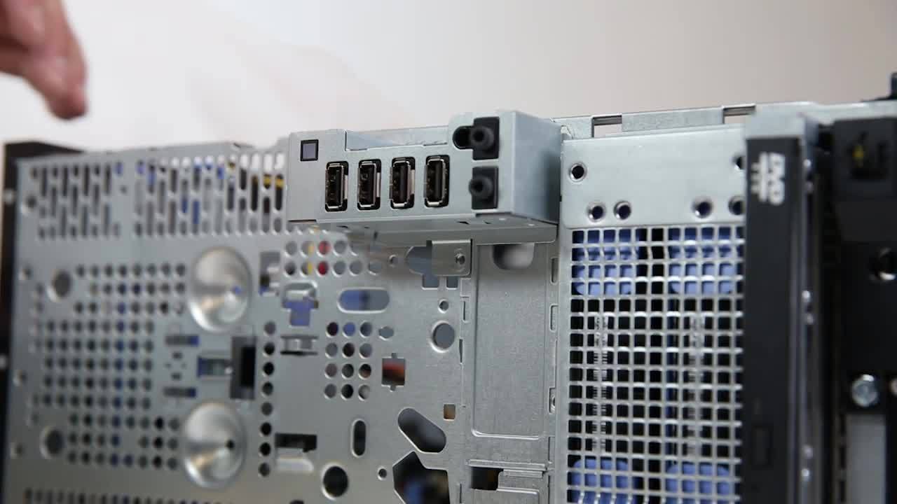 How to Remove and Install the I/O Panel for PowerEdge T20