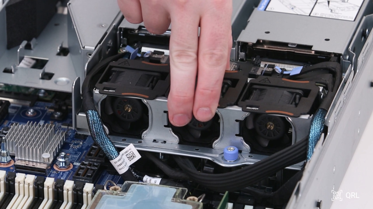 How to Replace Rear HDD Fan for PowerEdge R760