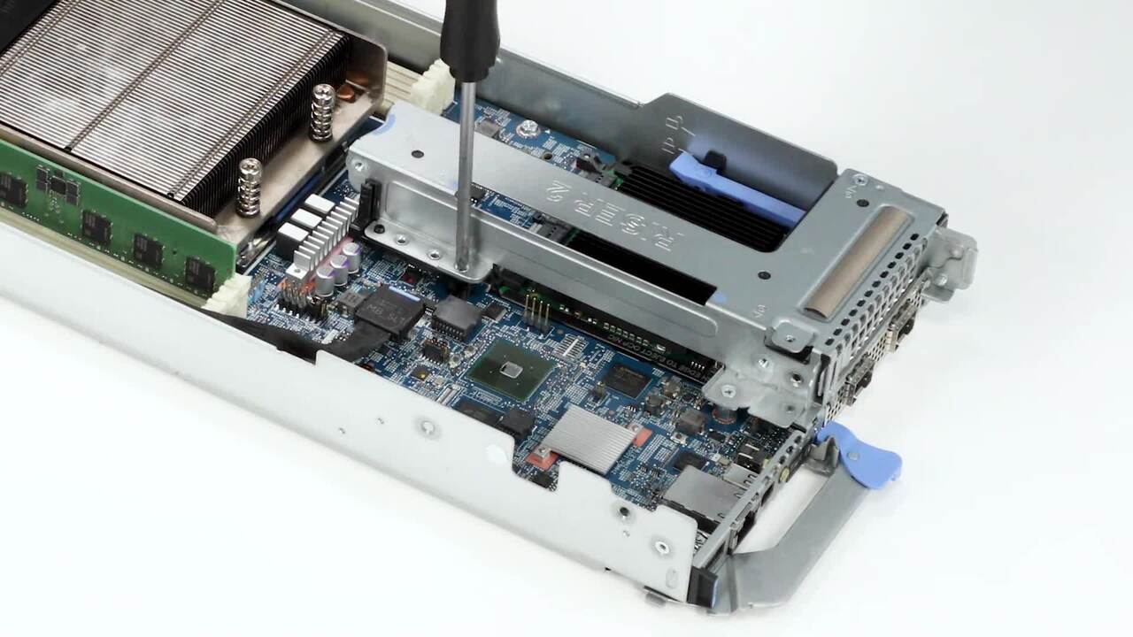 How to Replace Riser 2 Blank for PowerEdge C6615