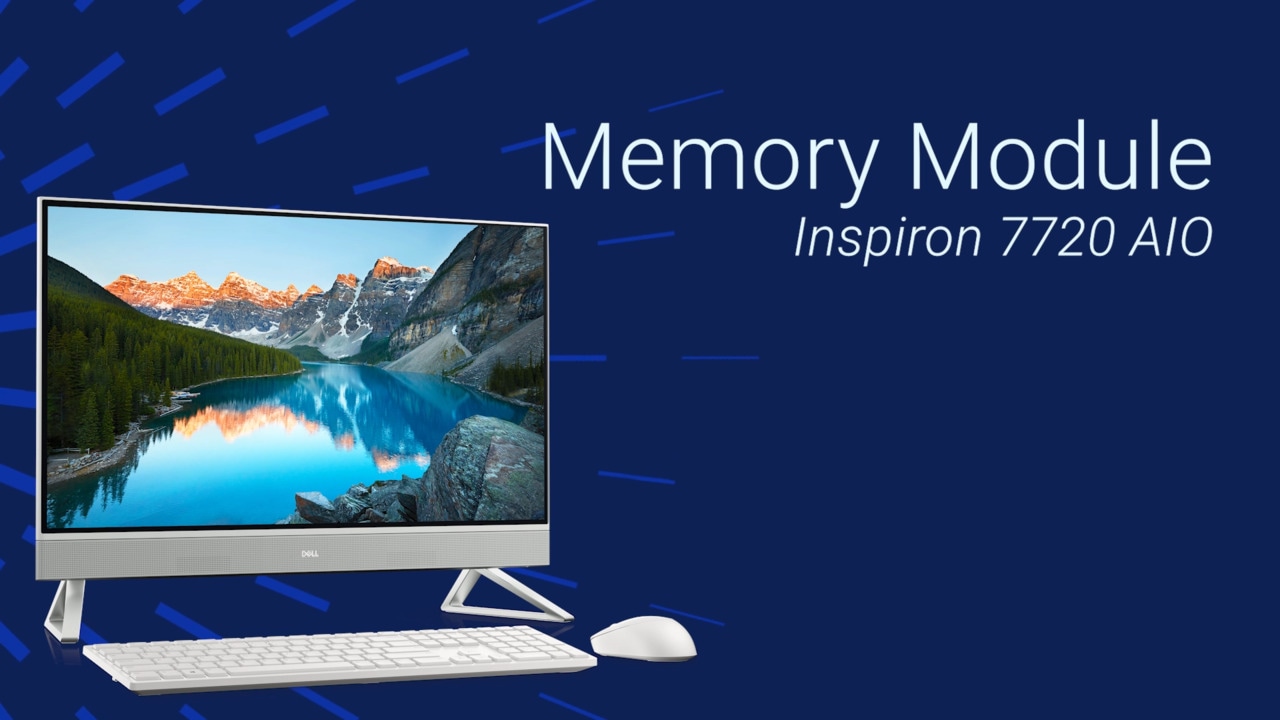 How to Replace Memory on Inspiron 7720 AIO