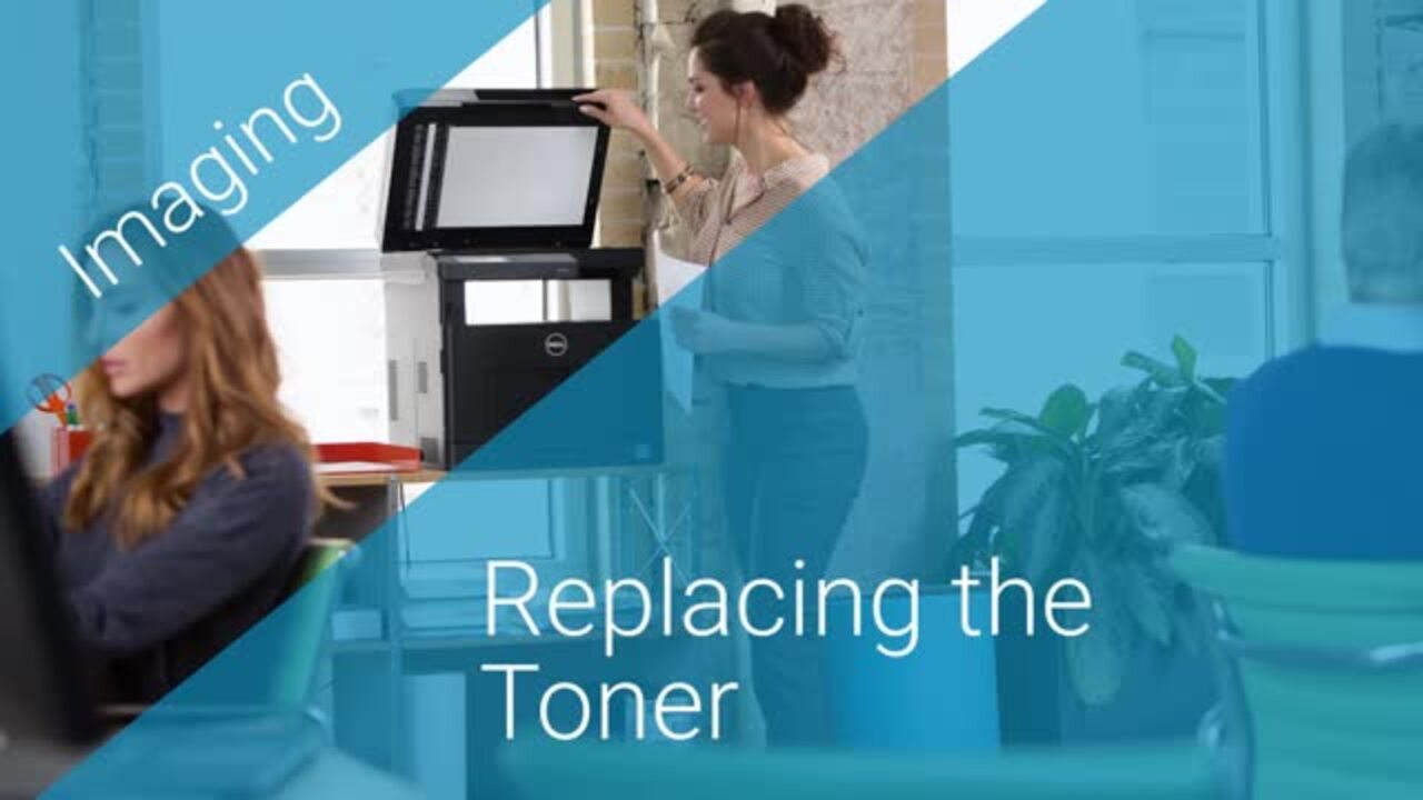 How to replace the Toner Cartridge for Dell S5840cdn Laser Printer