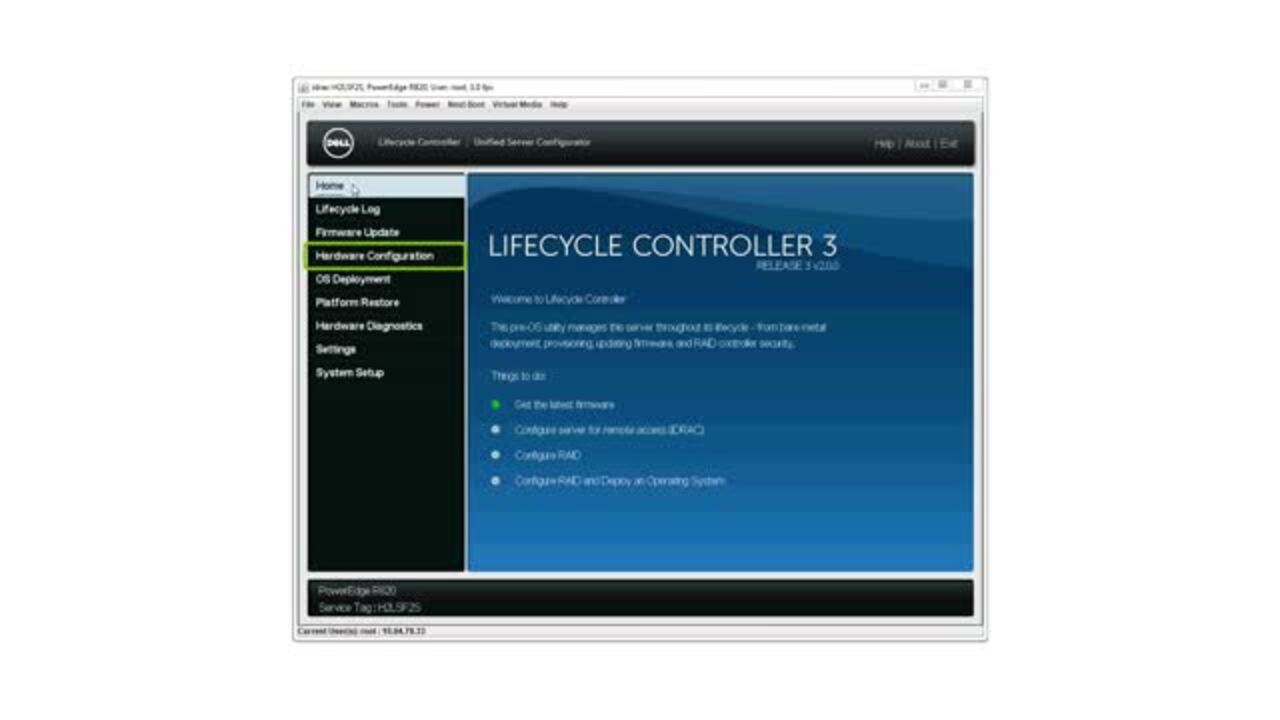 How to enable local key by the use of Key Encryption for Dell Lifecycle Controller