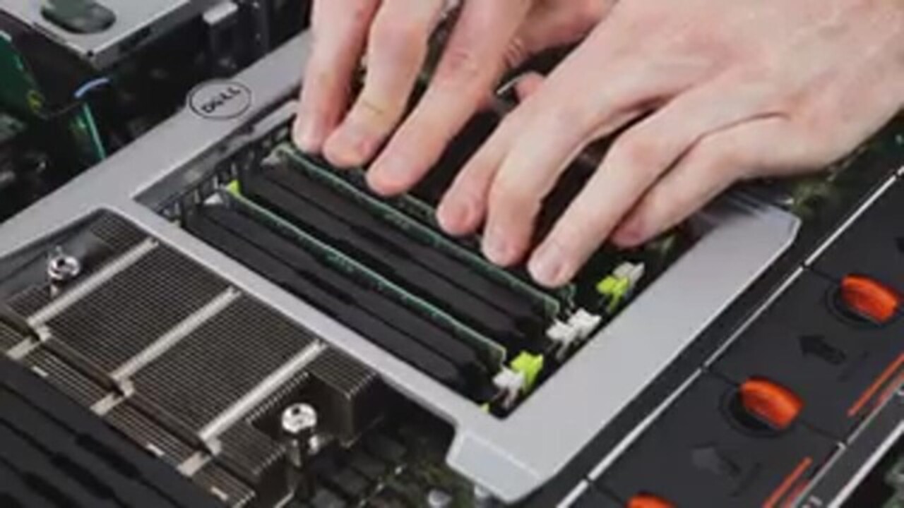 How to replace RAM for PowerEdge R820