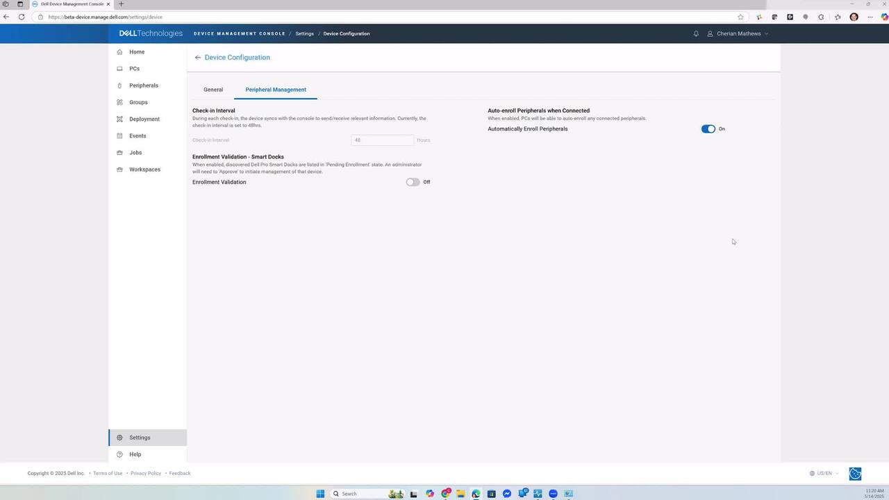 方法 - Dell Pro Smart Dockの登録(管理者認証によるホストPC)