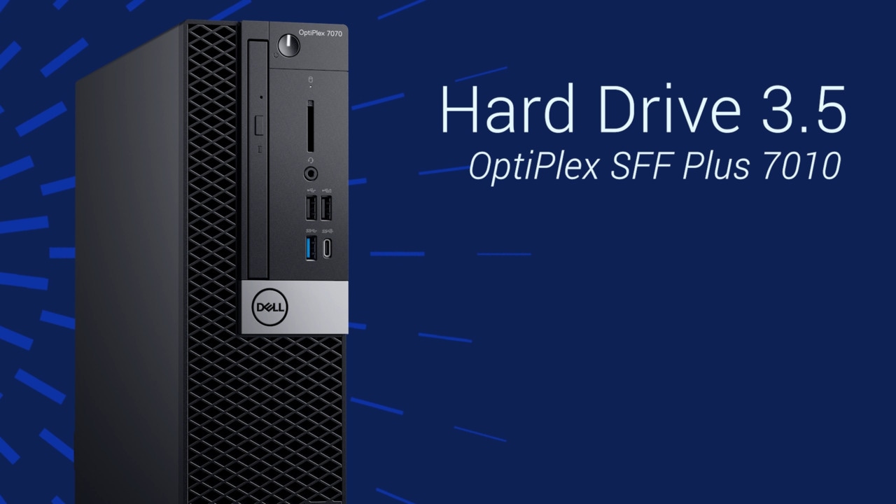 Comment remplacer le disque dur 3.5 sur un ordinateur OptiPlex SFF Plus 7010