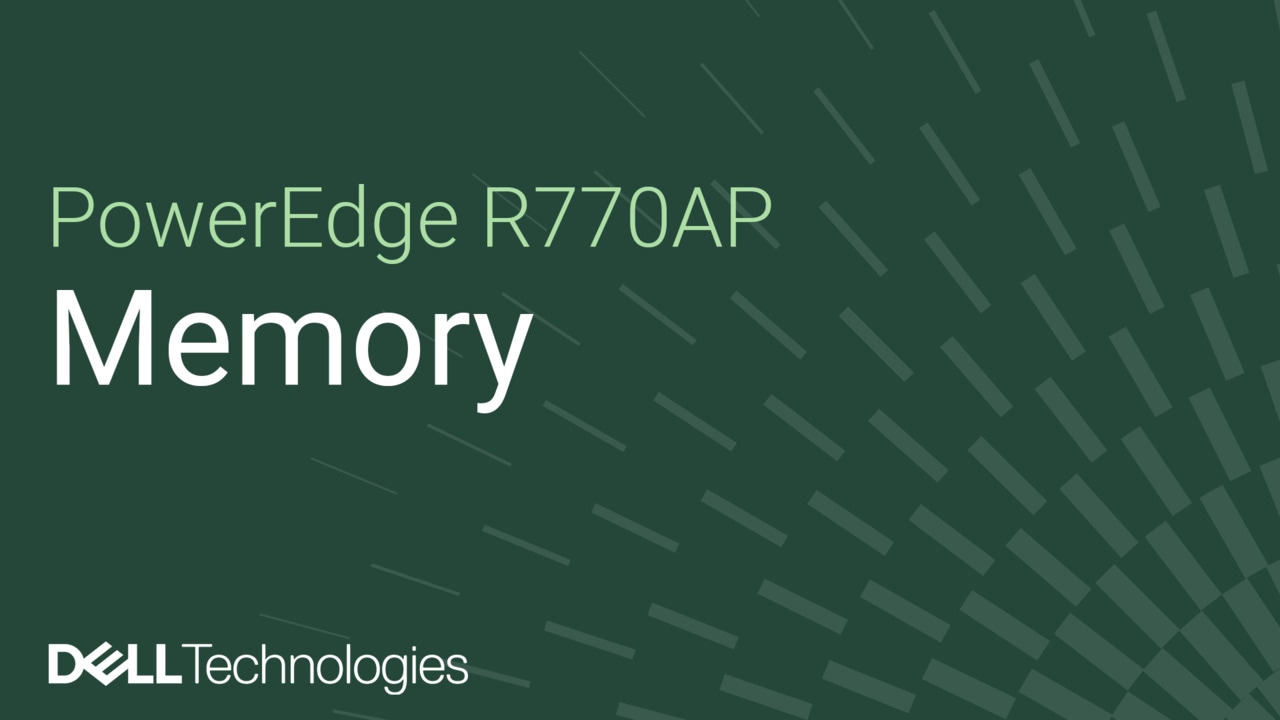 How to replace a memory module on a PowerEdge R770AP
