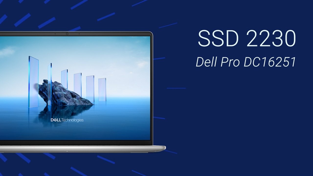 Comment remplacer un disque SSD sur un ordinateur Dell Pro DC16251