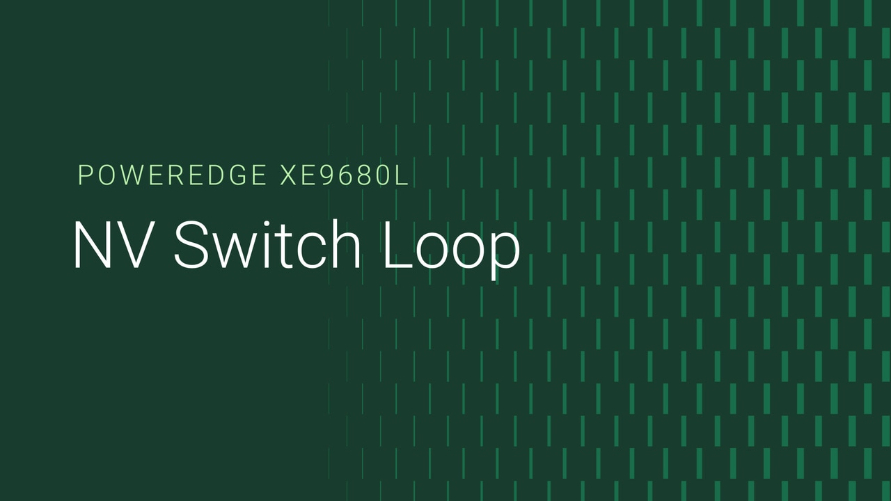 PowerEdge XE9680L üzerindeki NV Anahtar Döngüsünü değiştirme
