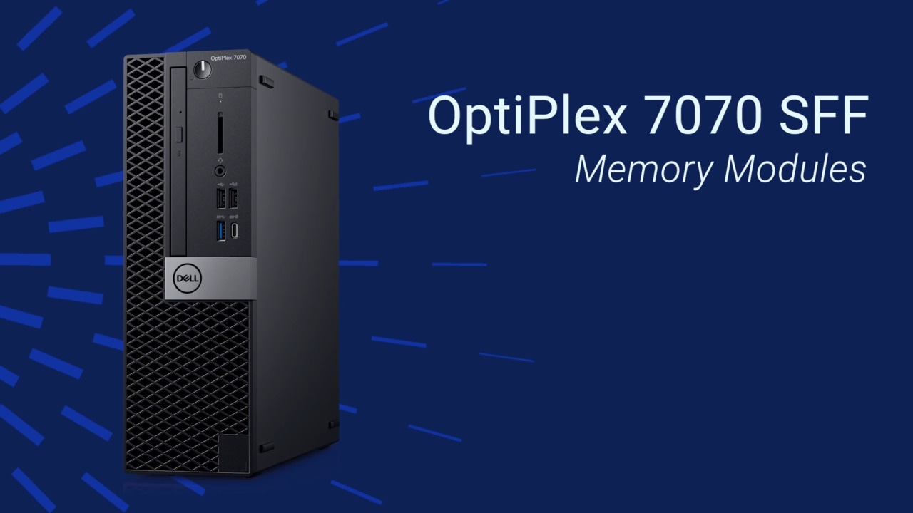 How to Replace the Memory on Optiplex 7070 SFF