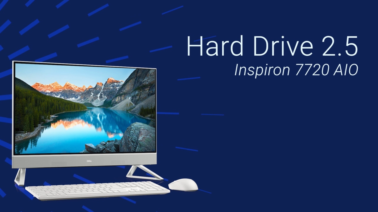 How to Replace Hard Drive 2.5 on Inspiron 7720 AIO