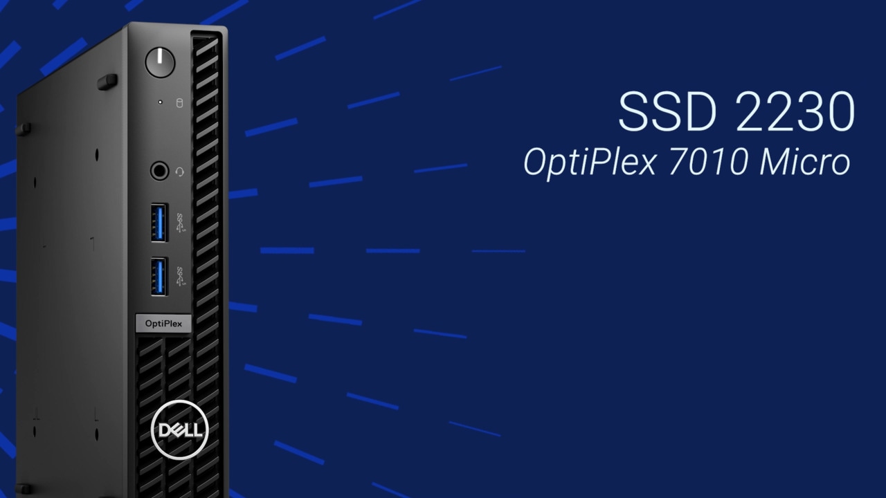 Wymiana dysku SSD 2230 w komputerze OptiPlex Micro 7010