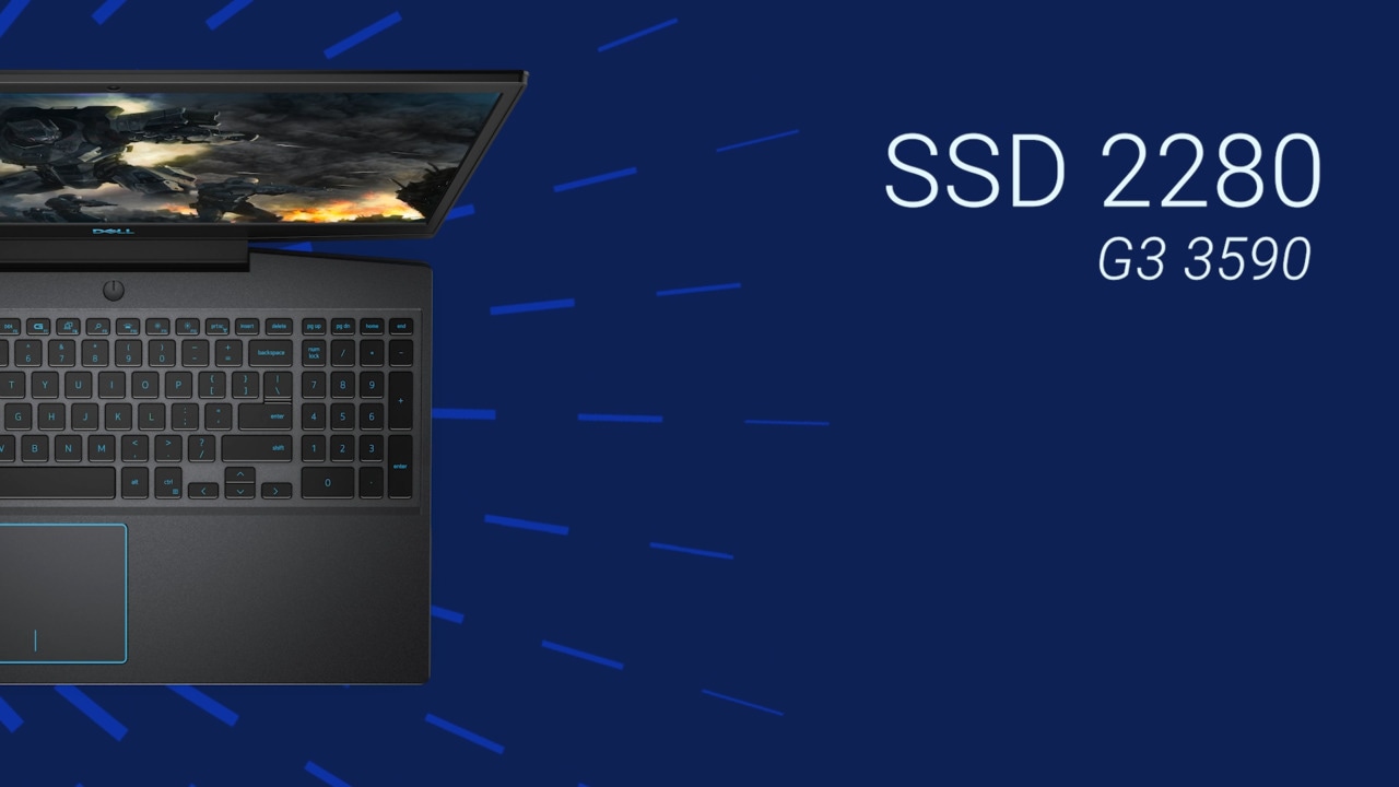 How to Replace the SSD 2280 on Dell Gaming G3 15 3590