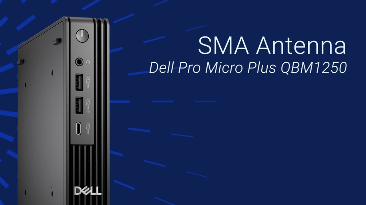 How to Replace SMA Antenna on Dell Pro Micro Plus QBM1250