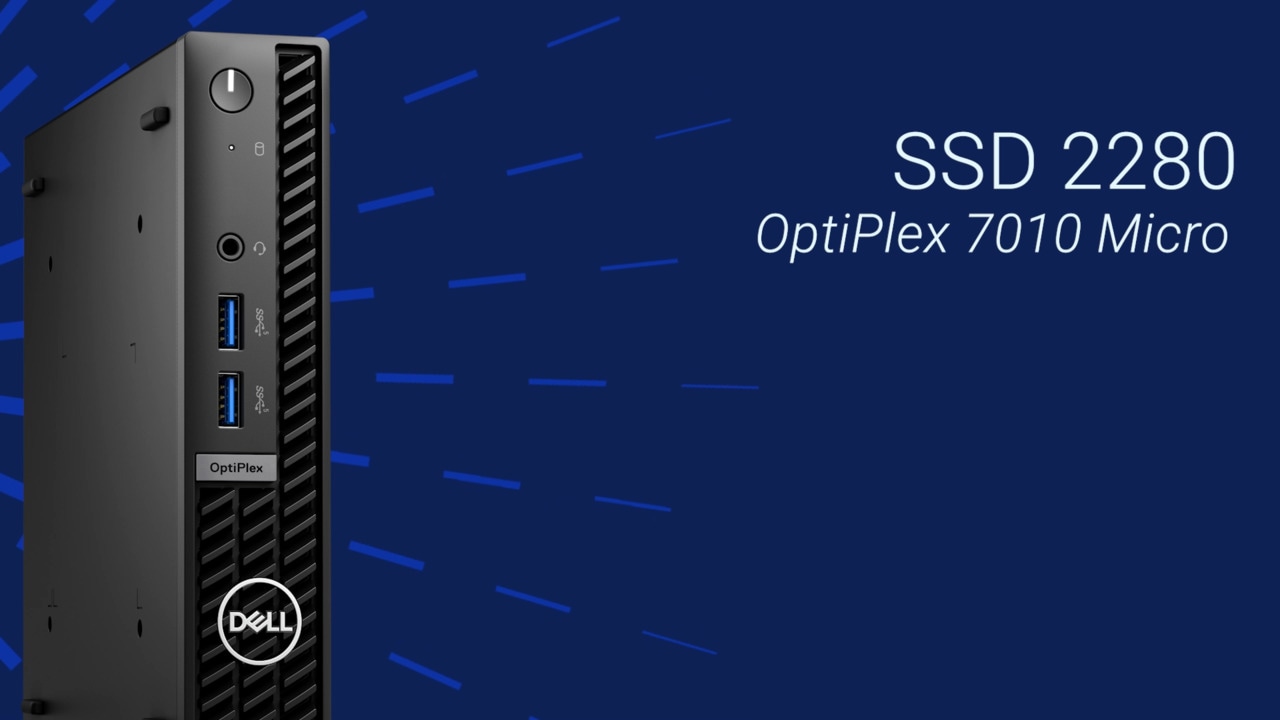 Wymiana dysku SSD 2280 w komputerze OptiPlex 7010 Micro