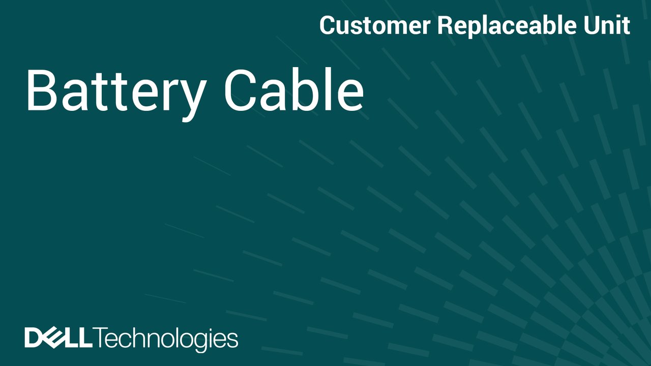 How to Replace Battery Cable in Dell Pro Education 11 PE11260/Dell Pro Education 11 PE11260 2-in-1
