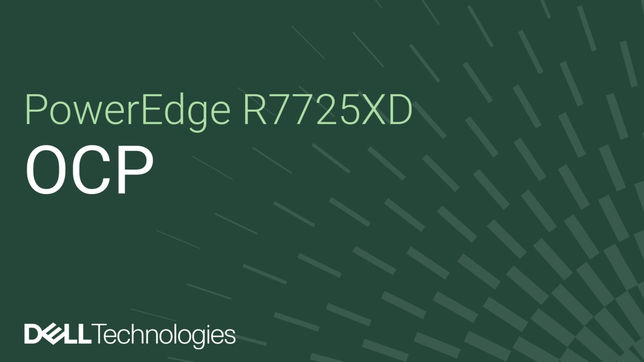 How to replace the OCP on a PowerEdge R7725XD