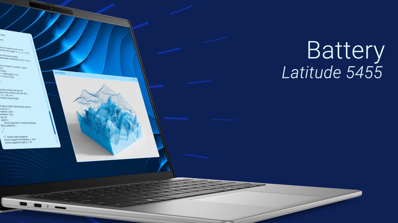 How to Replace the Battery on Latitude 5455