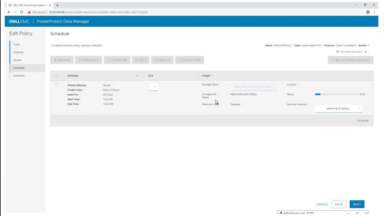 Tutorial on PowerProtect Software Demo of Data Protection for Kubernetes