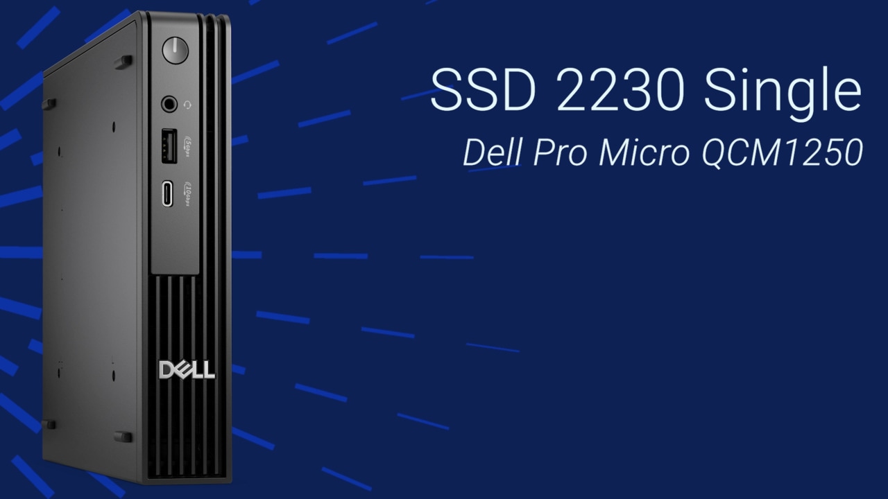 How to Replace the SSD 2230 Single on Dell Pro Micro QCM1250