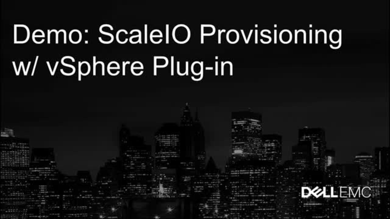 How to replace the Provisioning with vSphere Plug-in for ScaleIO