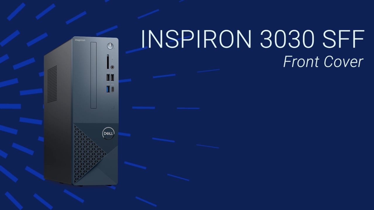 How to Replace the Front Cover on Inspiron 3030 SFF