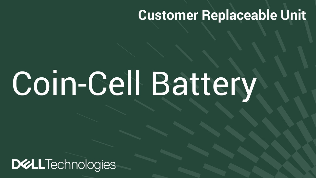 Dell Tower Plus EBT2250のコイン型電池を交換する方法