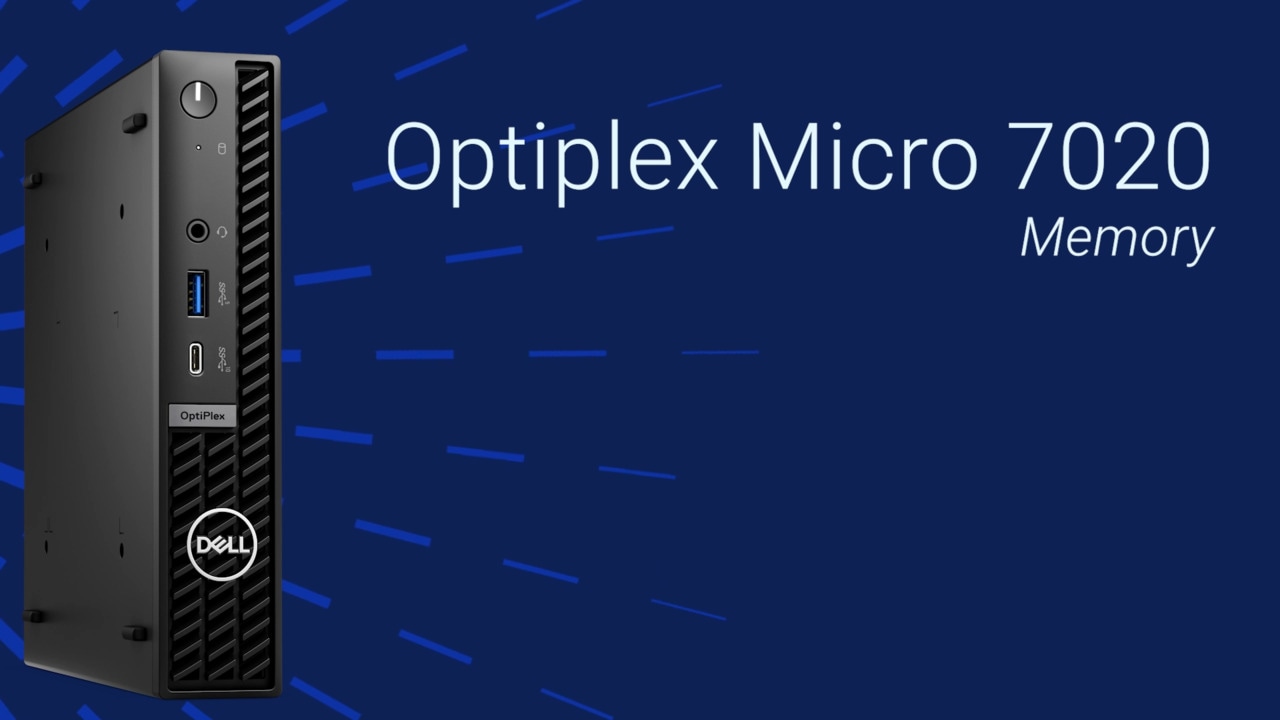 Anleitung zum Ersetzen des Arbeitsspeichers beim OptiPlex Micro 7020