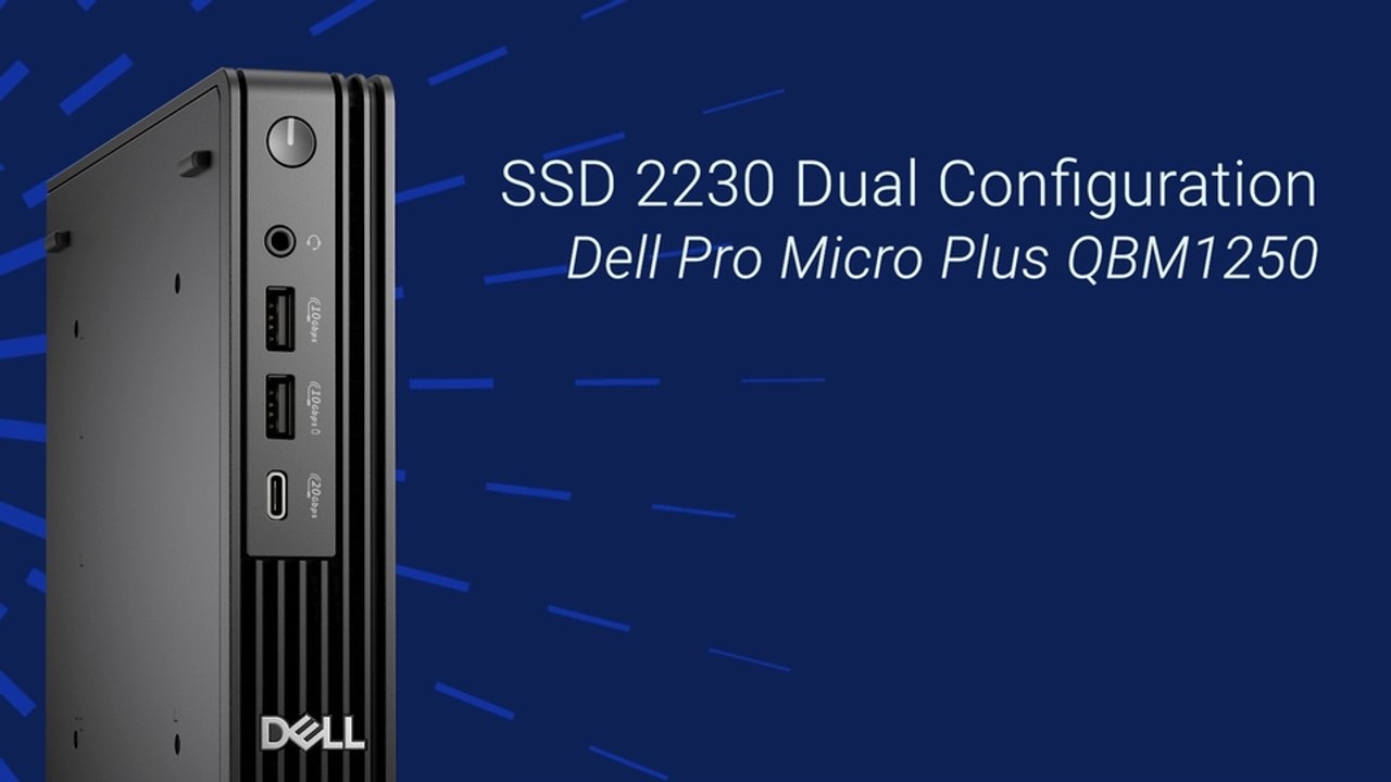 How to Replace SSD 2230 Dual Config on Dell Pro Micro Plus QBM1250