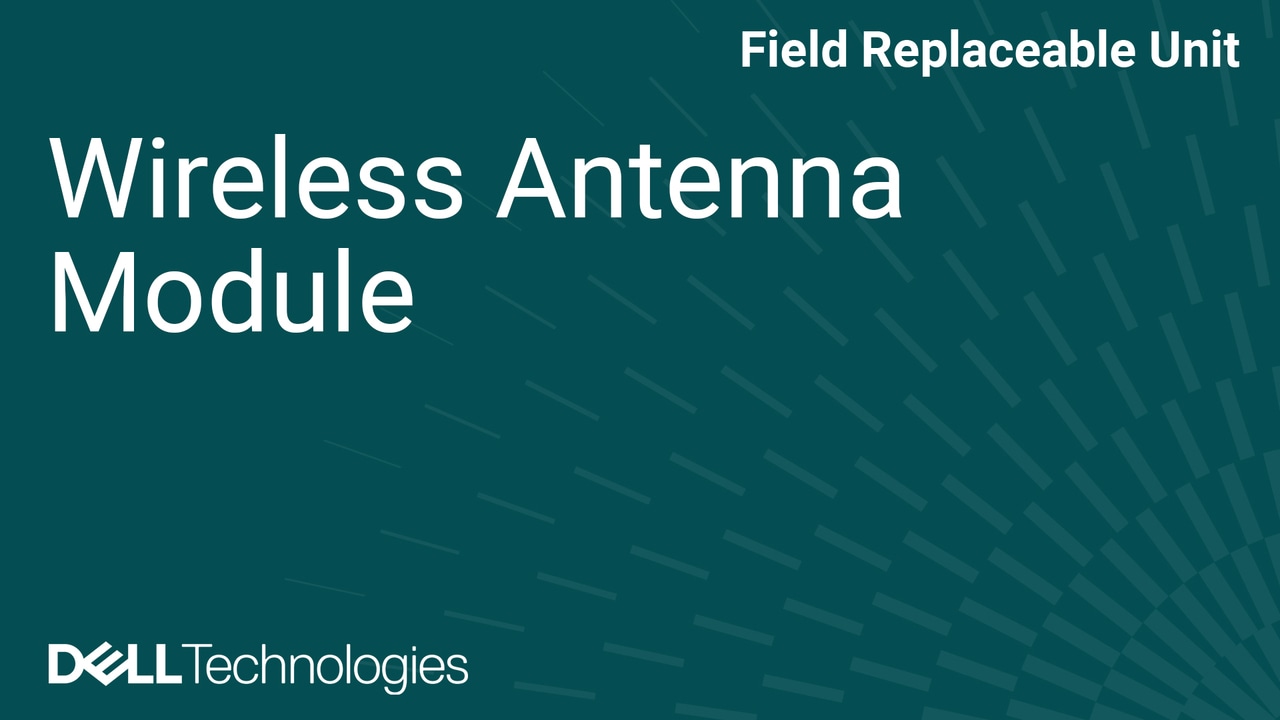 Sådan udskifter du det trådløse antennemodul i XPS 14 DA14260