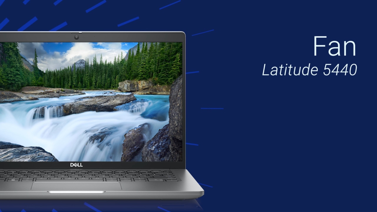 Latitude 5440:n tuulettimen asentaminen