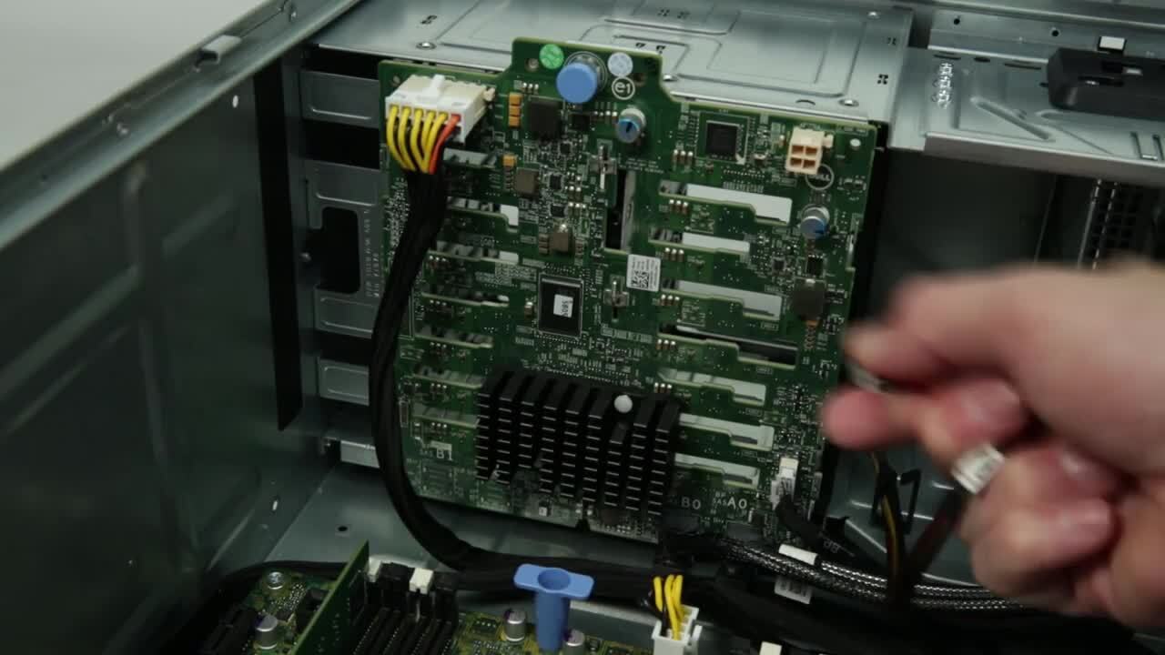 How to Replace Hard Drive Backplane for PowerEdge T430