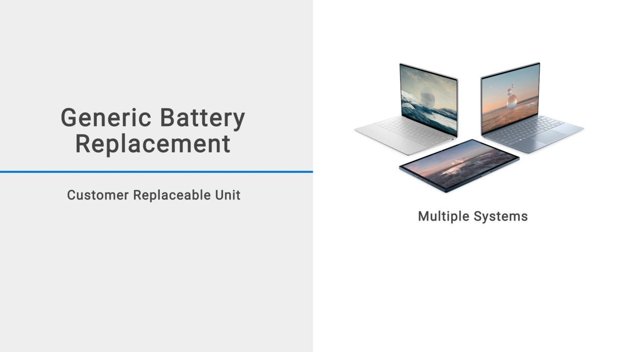 How to replace a Dell Laptop Battery