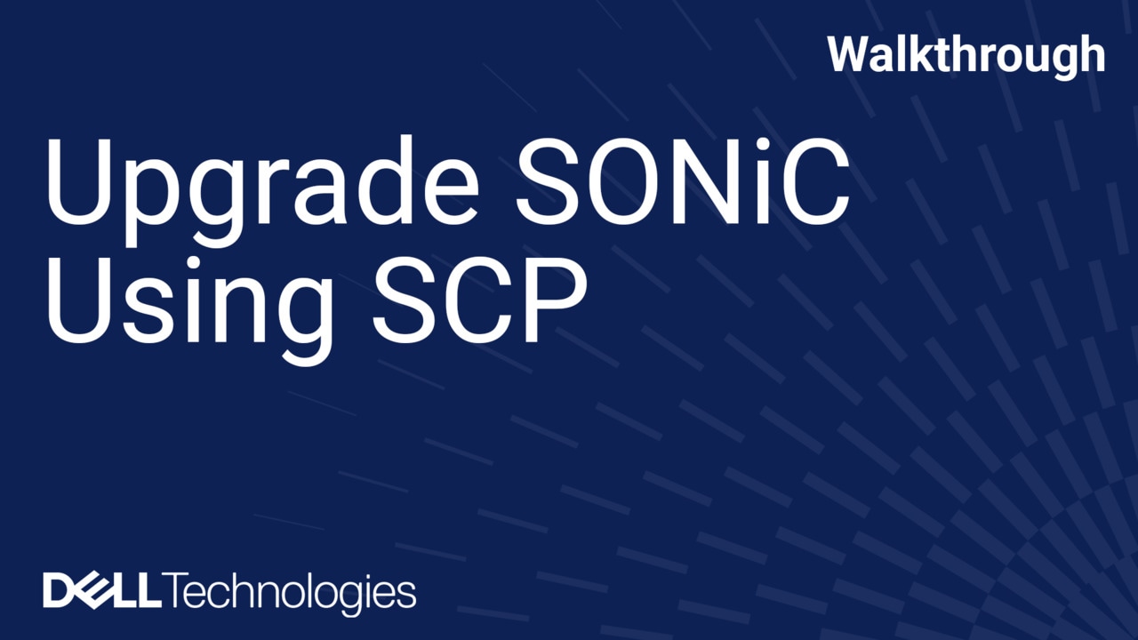 Upgrade SONiC Using SCP