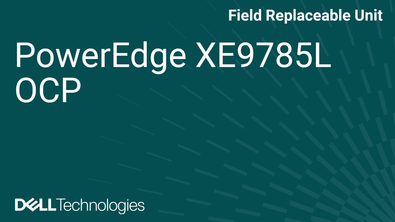 Cómo reemplazar la tarjeta OCP en XE9785L