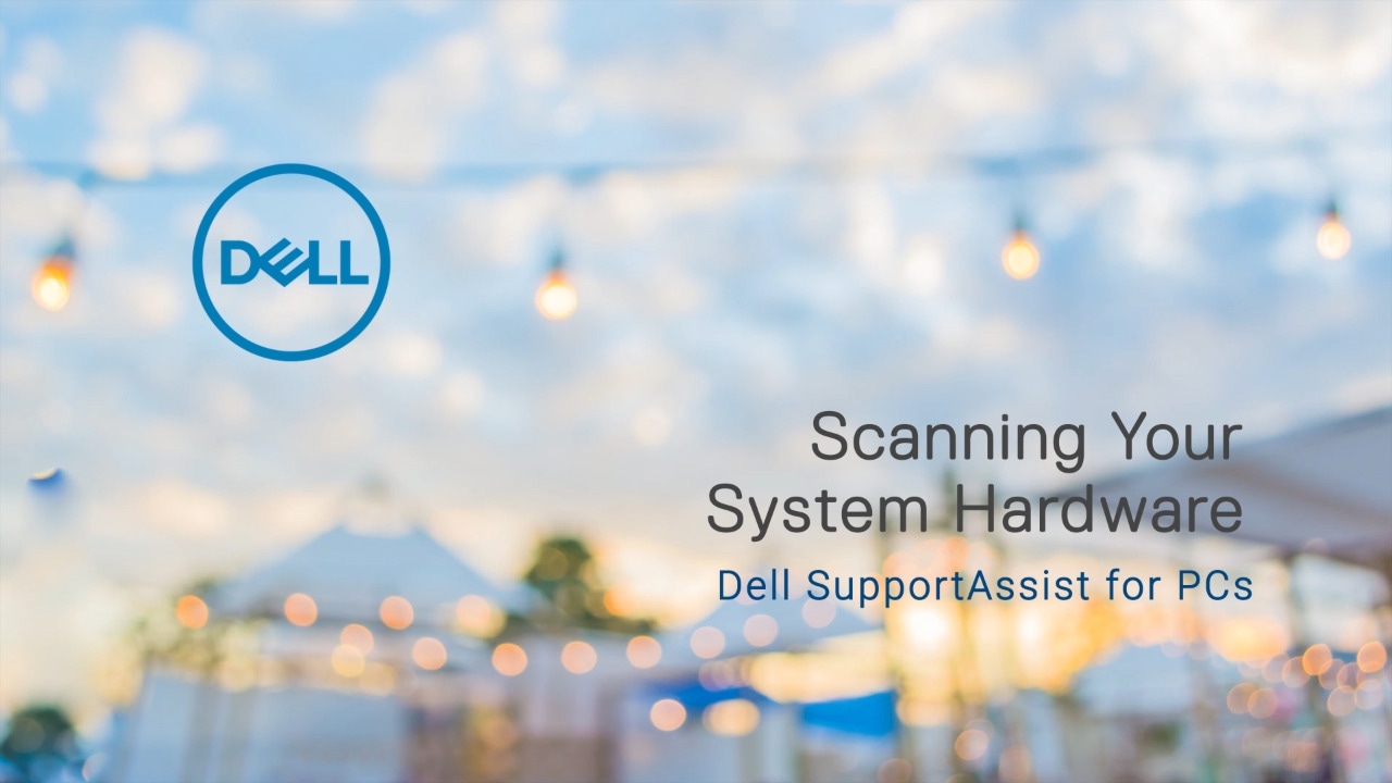 So scannen Sie Ihre Systemhardware mit SupportAssist für Heim-PCs