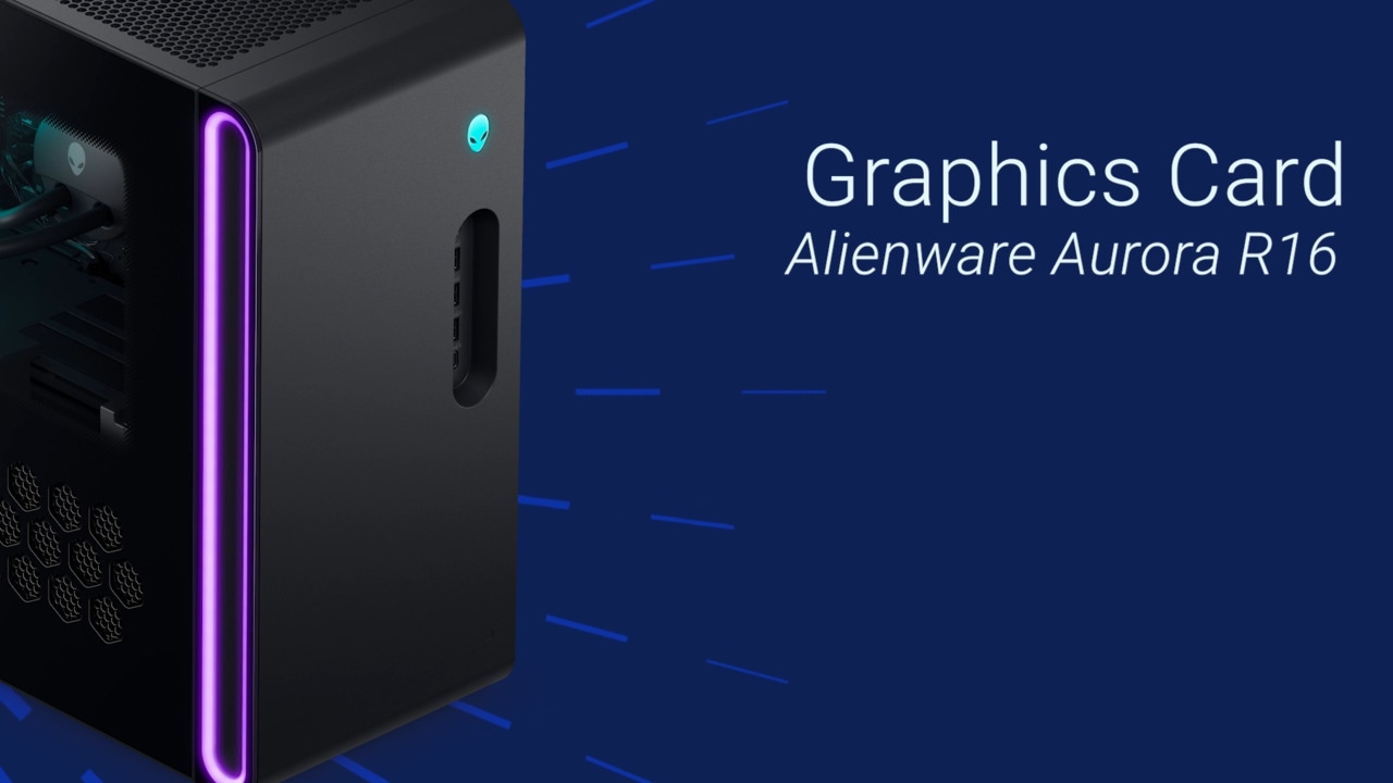 Postup výměny grafické karty v počítači Alienware Aurora R16