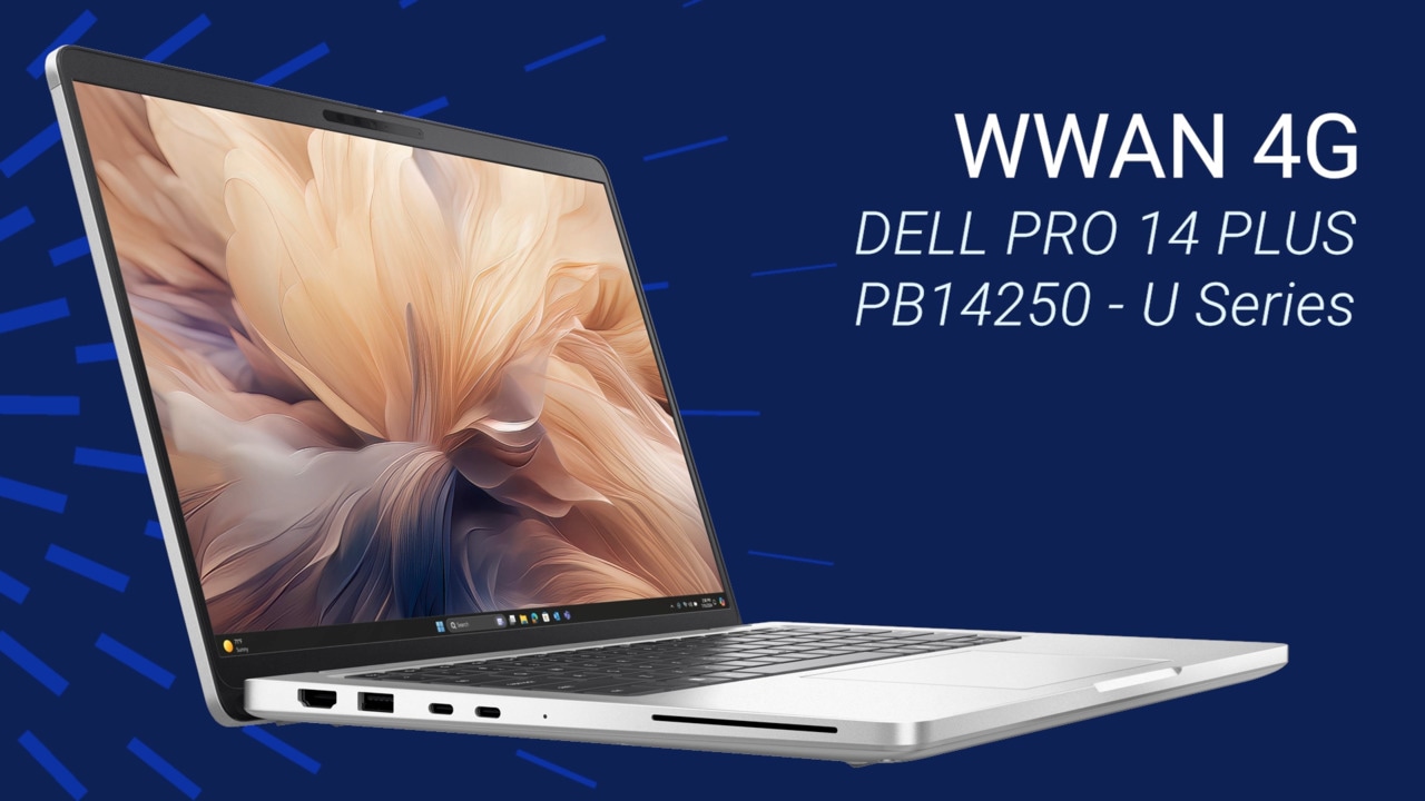 Remplacement de la carte WWAN 4G sur un système Dell Pro 14 Plus PB14250 série U