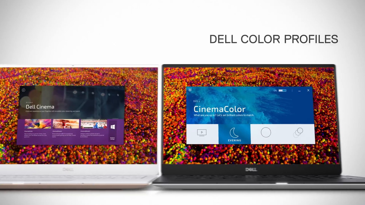 Dell CinemaColor 2.0 featuring Dolby Vision