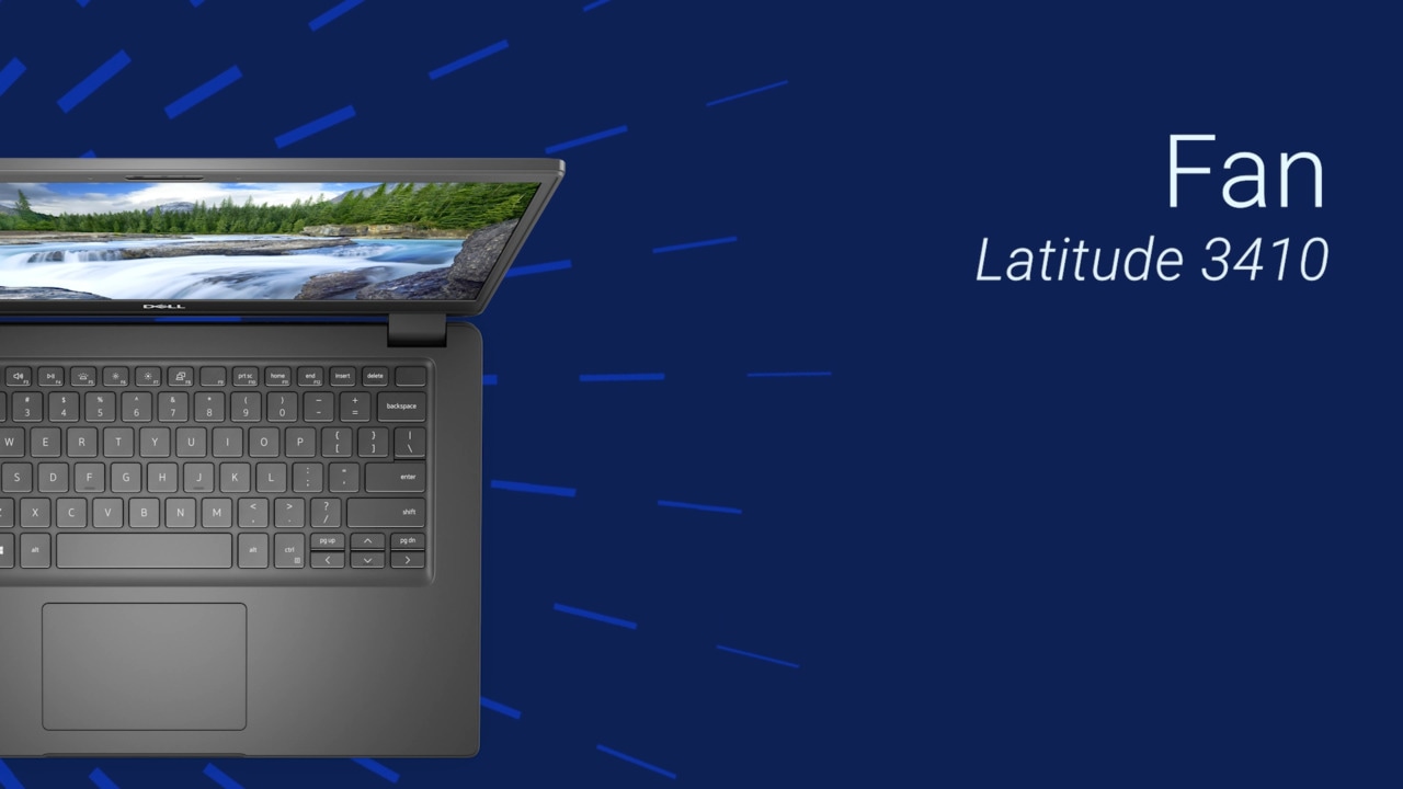 How to Replace the System Fan on Latitude 3410