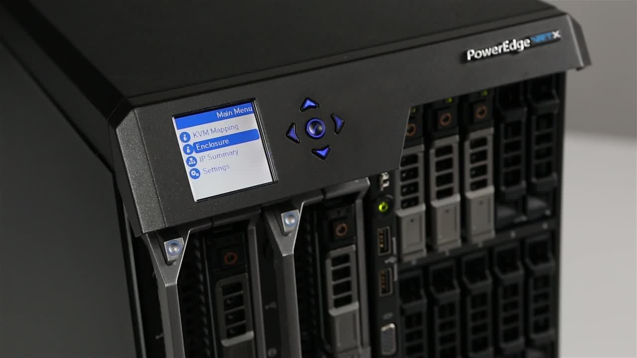 How to Configure Control Panel IP Summary for PowerEdge VRTX