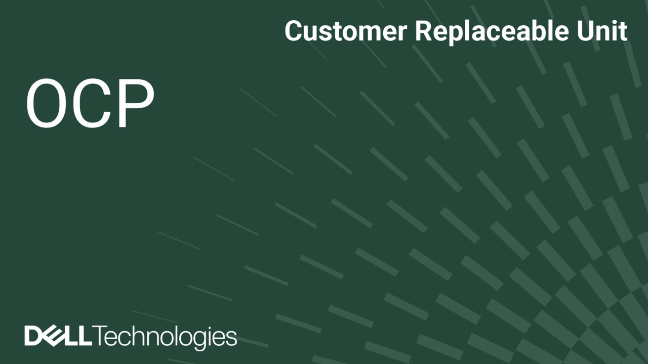 Remplacement de l’OCP sur un PowerEdge R470