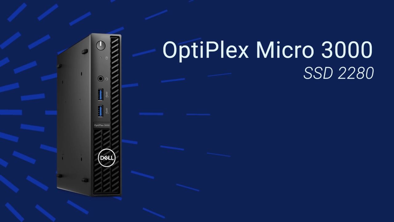 How to Replace the SSD 2280 on OptiPlex 3000 Micro